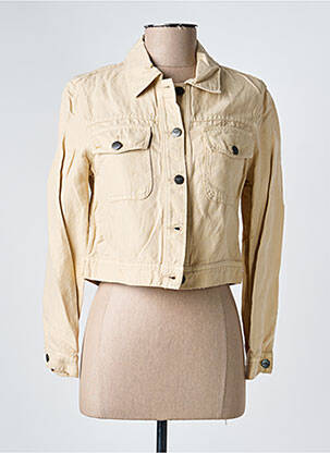 Veste casual coupe droite beige COUTURIST femme