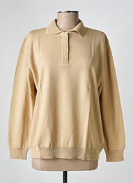 Pull manches longues manches longues beige EDWIGE femme