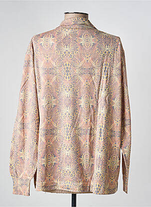 Pull coupe droite manches longues jaune EDWIGE femme