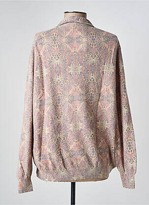Pull coupe droite manches longues beige EDWIGE femme