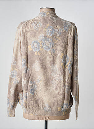 Pull coupe droite manches longues vert EDWIGE femme