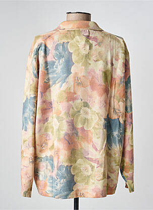 Pull coupe droite manches longues orange LEWINGER femme