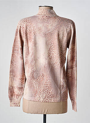 Pull coupe droite manches longues beige clair GRIFFON femme