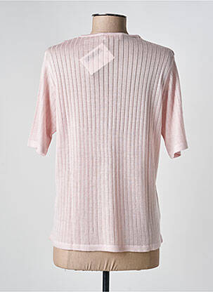 T-shirt coupe droite manches courtes rose EDWIGE femme