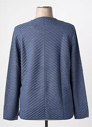Pull stretch manches longues bleu OLSEN femme