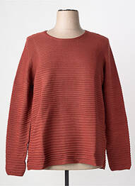 Pull coupe cintrée manches longues orange OLSEN femme