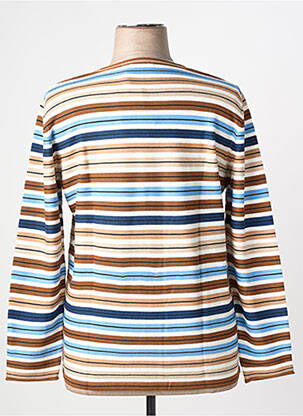 Pull coupe cintrée manches longues marron RABE femme