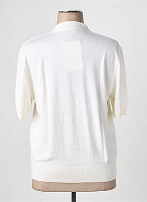 Pull stretch manches courtes beige JANINE PAUPORTÉ femme