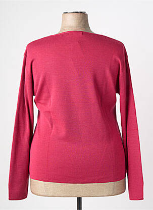 Pull coupe cintrée manches longues rose GRIFFON femme