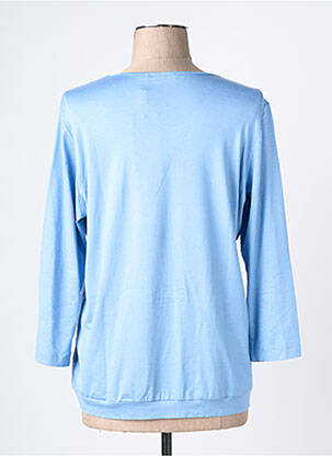 Top stretch manches 3/4 bleu RABE femme