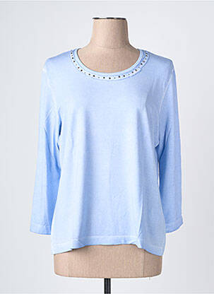 T-shirt manches 3/4 manches 3/4 bleu RABE femme