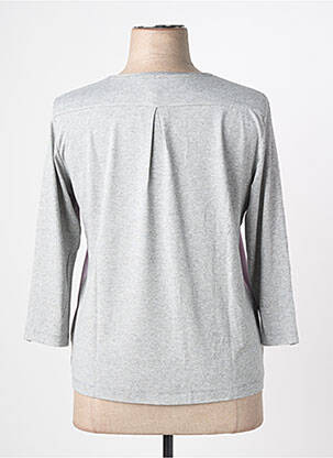T-shirt manches 3/4 manches 3/4 gris RABE femme