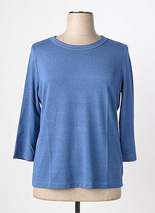 T-shirt manches 3/4 manches 3/4 bleu RABE femme