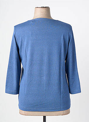 T-shirt manches 3/4 manches 3/4 bleu RABE femme