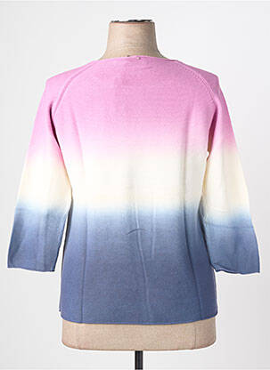 Pull coupe droite manches 3/4 rose THOMAS RABE femme