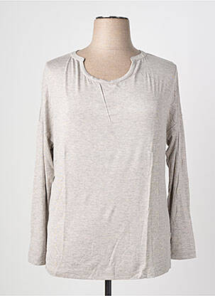 T-shirt manches longues manches longues gris OLSEN femme