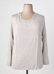 T-shirt manches longues manches longues gris OLSEN femme