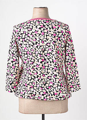 T-shirt manches 3/4 manches 3/4 rose RABE femme