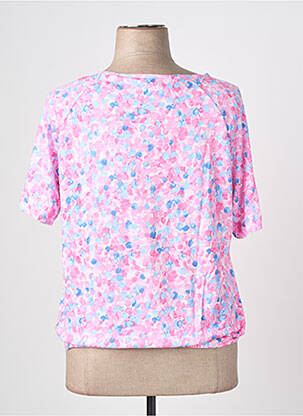 T-shirt stretch manches courtes rose RABE femme