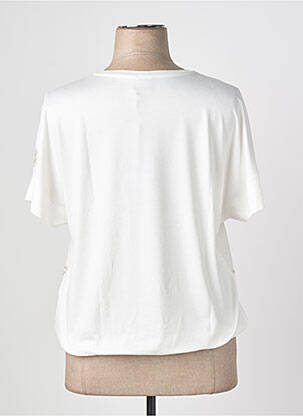 T-shirt stretch manches courtes beige RABE femme