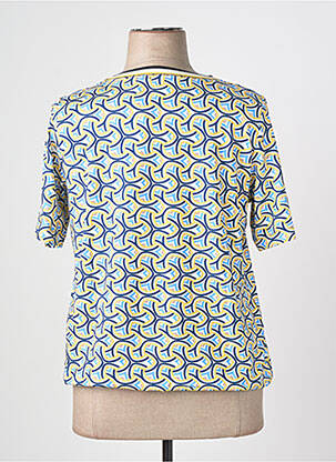 T-shirt imprimé fantaisie manches courtes bleu RABE femme