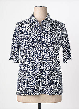 Polo stretch manches courtes bleu RABE femme