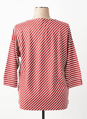T-shirt manches 3/4 manches 3/4 rouge OLSEN femme