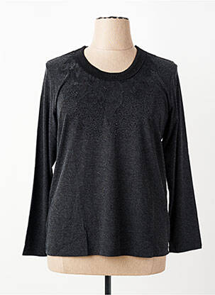 T-shirt manches longues manches longues gris GRIFFON femme