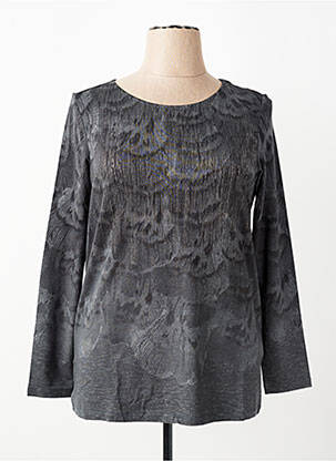 T-shirt manches longues manches longues gris OLSEN femme