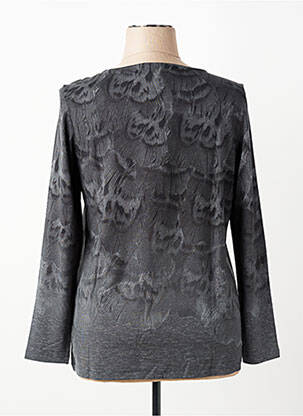 T-shirt manches longues manches longues gris OLSEN femme