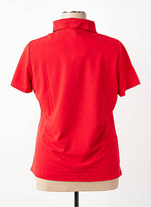 Polo coupe droite manches courtes rose PAUPORTÉ femme
