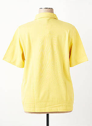 Polo coupe droite manches courtes jaune RABE femme