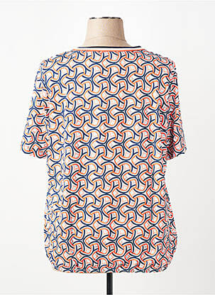 T-shirt imprimé fantaisie manches courtes orange RABE femme