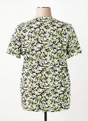 T-shirt imprimé fantaisie manches courtes vert OLSEN femme