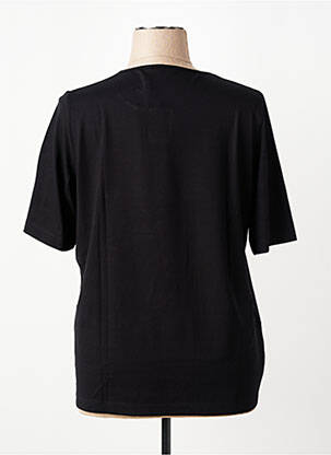 T-shirt coupe droite manches courtes noir RABE femme