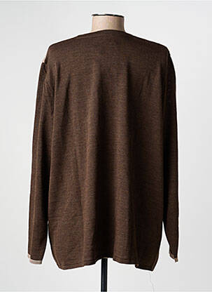 Gilet manches longues manches longues marron PAUPORTÉ femme