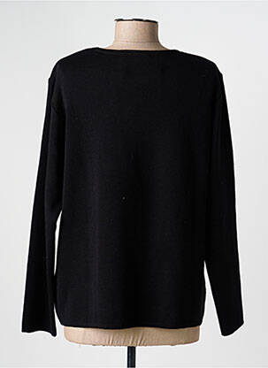Pull coupe droite manches longues noir TELMAIL femme