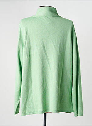 Gilet manches longues manches longues vert OLSEN femme