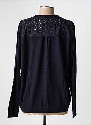 Gilet manches longues fermeture boutonnée sur le devant bleu OLSEN femme