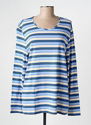 T-shirt manches longues manches longues bleu OLSEN femme