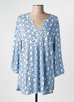T-shirt manches longues manches longues bleu OLSEN femme