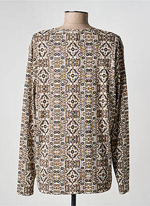 T-shirt manches longues manches longues marron OLSEN femme
