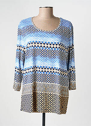 T-shirt manches longues manches longues bleu OLSEN femme