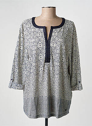 T-shirt manches longues manches longues bleu OLSEN femme
