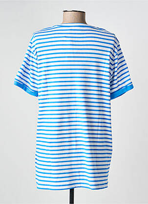 T-shirt coupe droite manches courtes bleu RABE femme