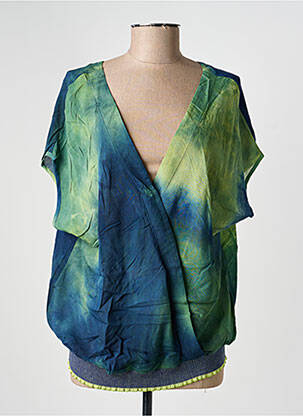 Top manches courtes manches courtes bleu ALDO MARTIN'S femme