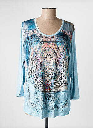 T-shirt manches longues manches longues bleu RABE femme