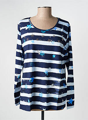 T-shirt manches longues manches longues bleu RABE femme