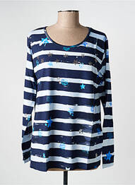 T-shirt manches longues manches longues bleu RABE femme