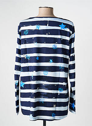 T-shirt manches longues manches longues bleu RABE femme